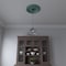 Ekena Millwork Traditional PVC Medallion (Canopies up to 11 1/2"), 19"OD x 3 1/2"ID x 1 1/2"P, Metallic Sea Mist CMP19TRFSM - alternate 8